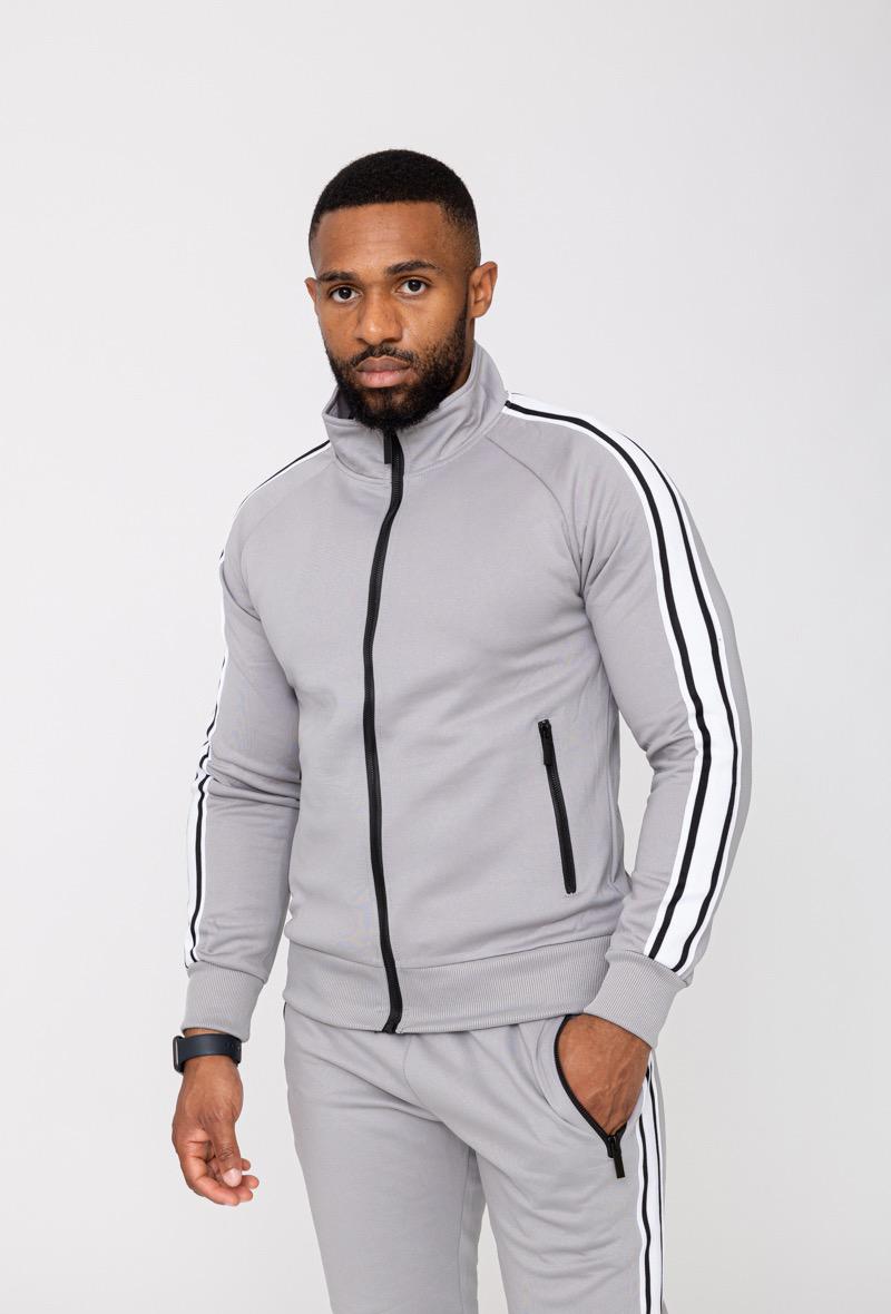 Zayne Collar Slim Fit Tracksuit – Double Stitch Clothing